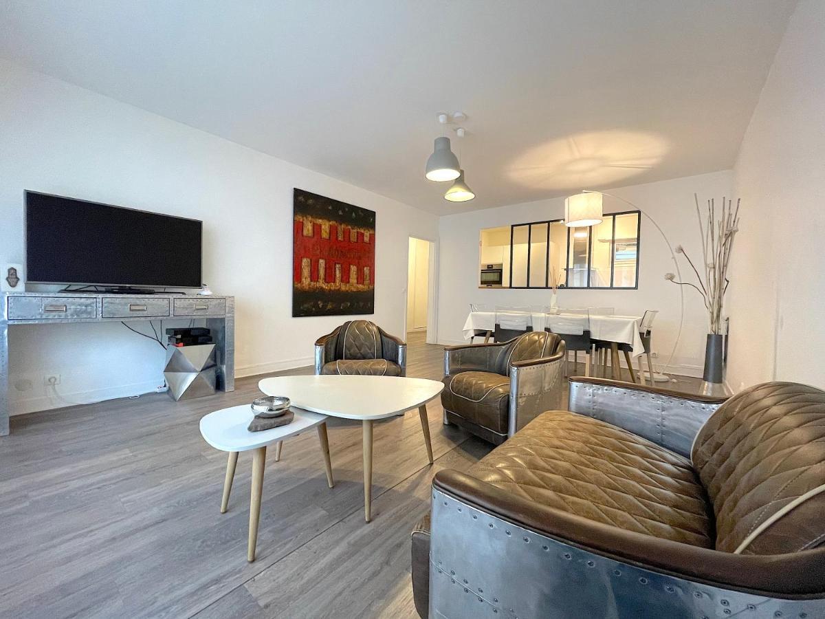 L'Ideal 112 - 85M2, 2 Chambres, Parking & Cabine De Plage โดวีลล์ ภายนอก รูปภาพ